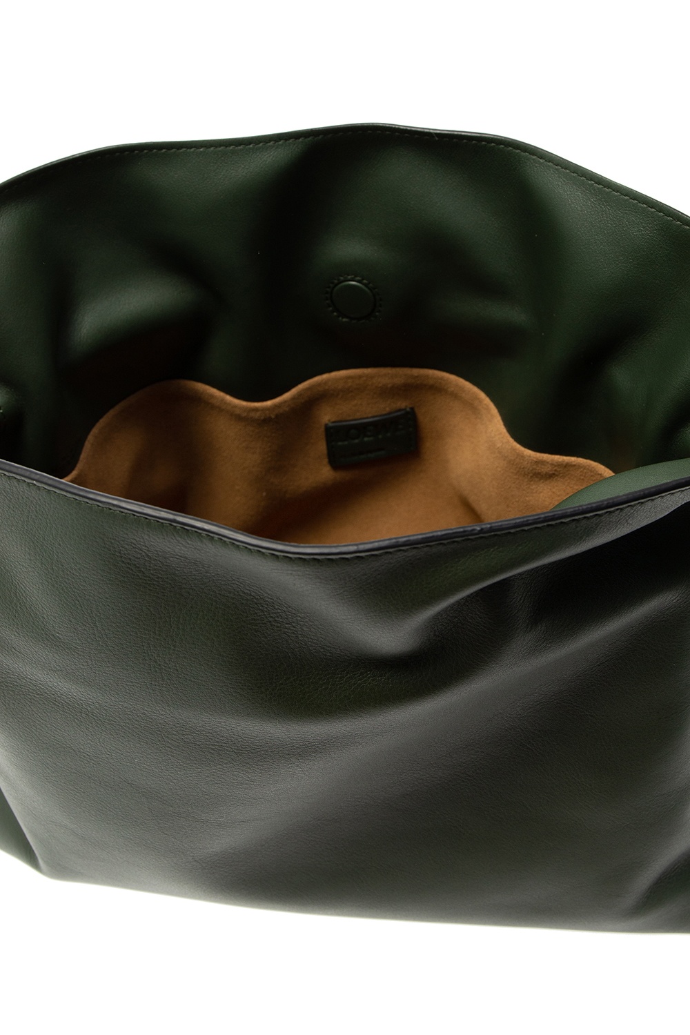 ショルダーバッグ・ポシェット Loewe Khaki Nappa Leather Large Flamenco Shoulder Bag Loewe - Small Puzzle Tan & Pink Leather Shoulder Bag
